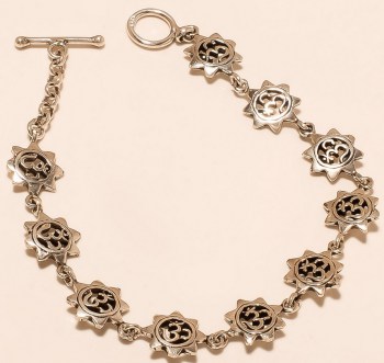 zilveren edelsteen ring hanger oorbellen 165
